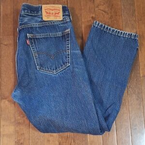 Levi's Relaxed Blue Jeans Classic Fit Size 34x30